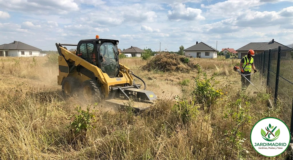 Desbroce de Parcelas en Madrid