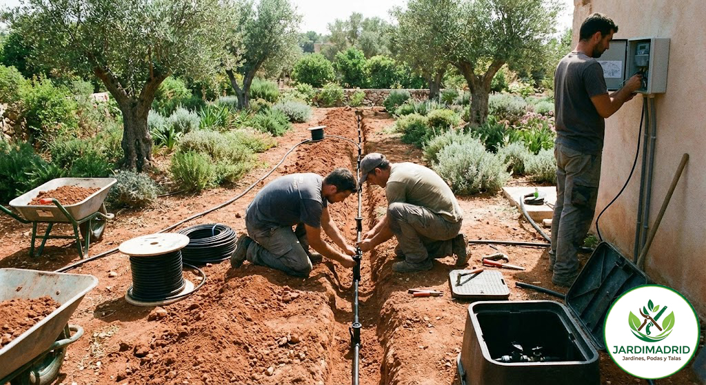 Instalación de Riego en Madrid